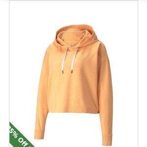 Puma women’s cloudspun cropped hoodie